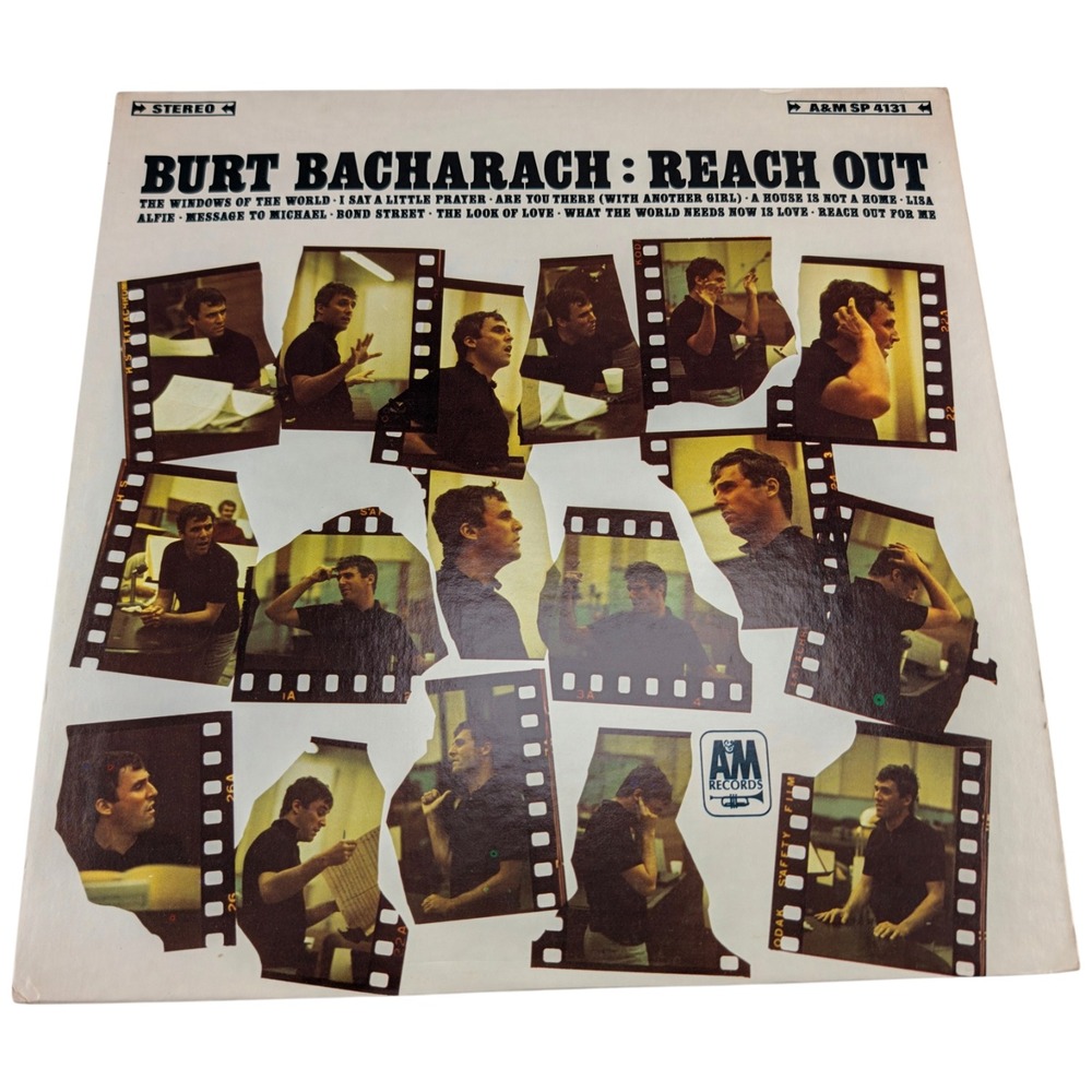 Burt Bacharach Reach Out A&M SP4131 1967 Stereo Vinyl LP